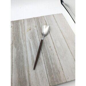 Vintage EKCO ETERNA #1 Mid Century Canoe Muffin Sugar Shovel Spoon Flatware